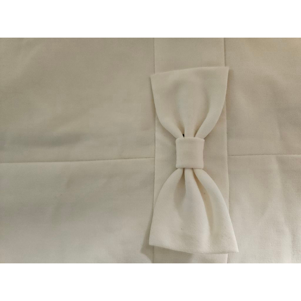 Women's Candie's Cream & Black Lapel Blazer M - Picture 5 of 5